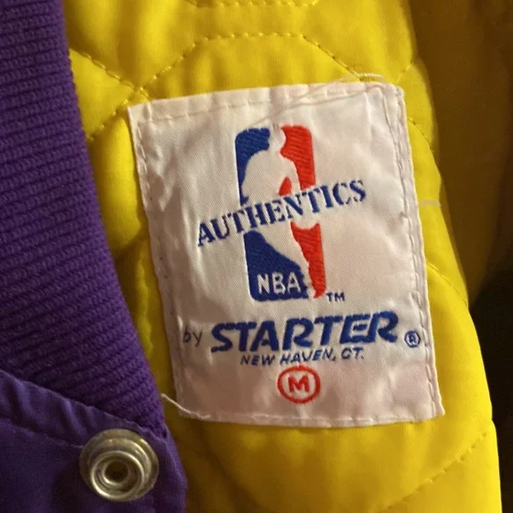 Vintage 1989 Lakers Road Starter Jacket